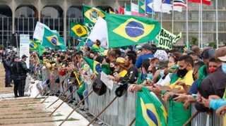 Thousands march in support of Brazil's Bolsonaro defying virus