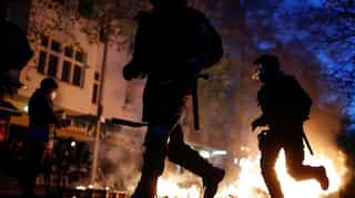 Berlin police condemn violence during May Day protests which injured 93 officers