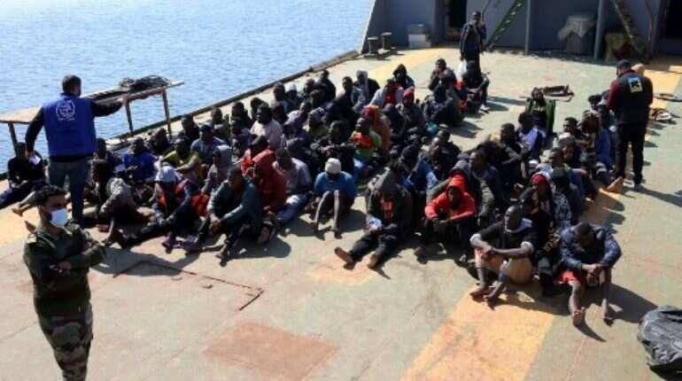 Over 600 Europe-bound migrants returned to Libya: Navy