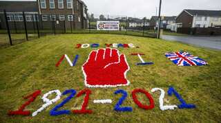 Northern Ireland marks centenary as crises simmer