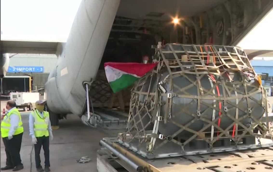 Covid aid to India: Oxygen production plant, 20 ventilators arrive from Italy
