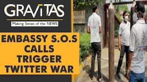 Gravitas: Embassy S.O.S calls trigger Twitter war