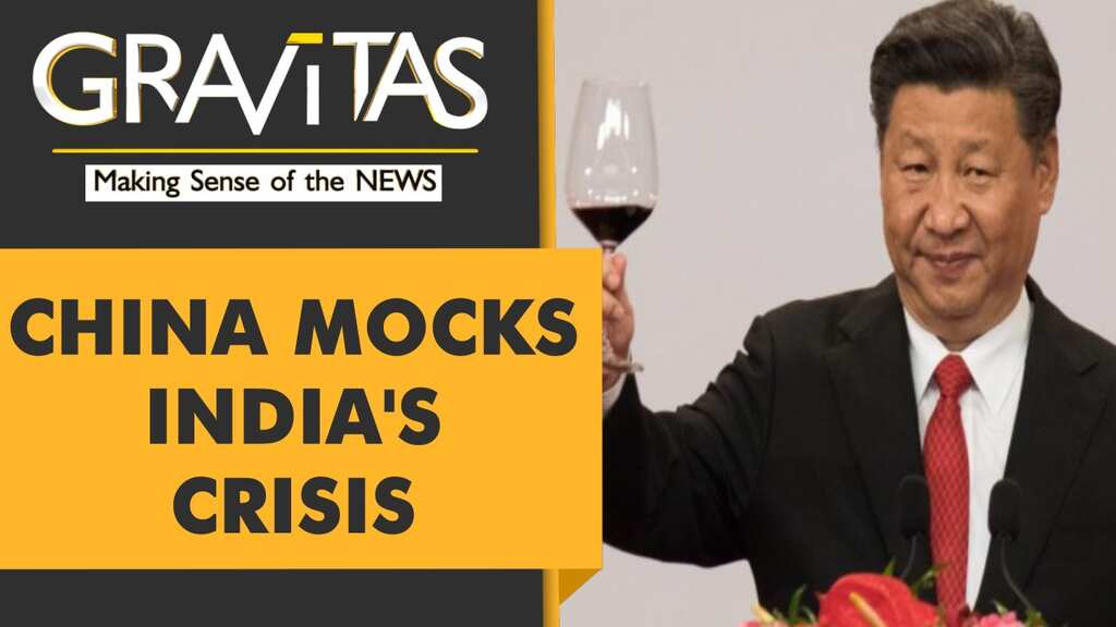 Gravitas: China celebrates India's suffering