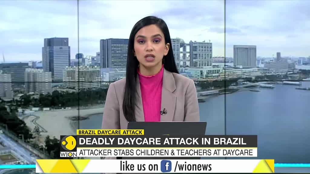 18-year-old attacker killed 3 kids & 2 teachers at Brazil daycare center