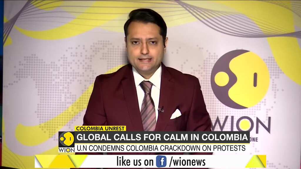 EU, UN condemns Colombia crackdown, calls for calm in protests