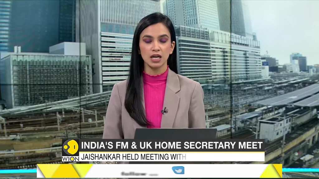 Indian FM Jaishankar meets UK Home Secy Priti Patel, signs migration & mobility agreement
