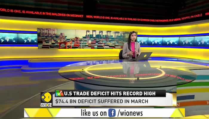 World Business Watch: US trade deficit hits record $74.4 billion in March