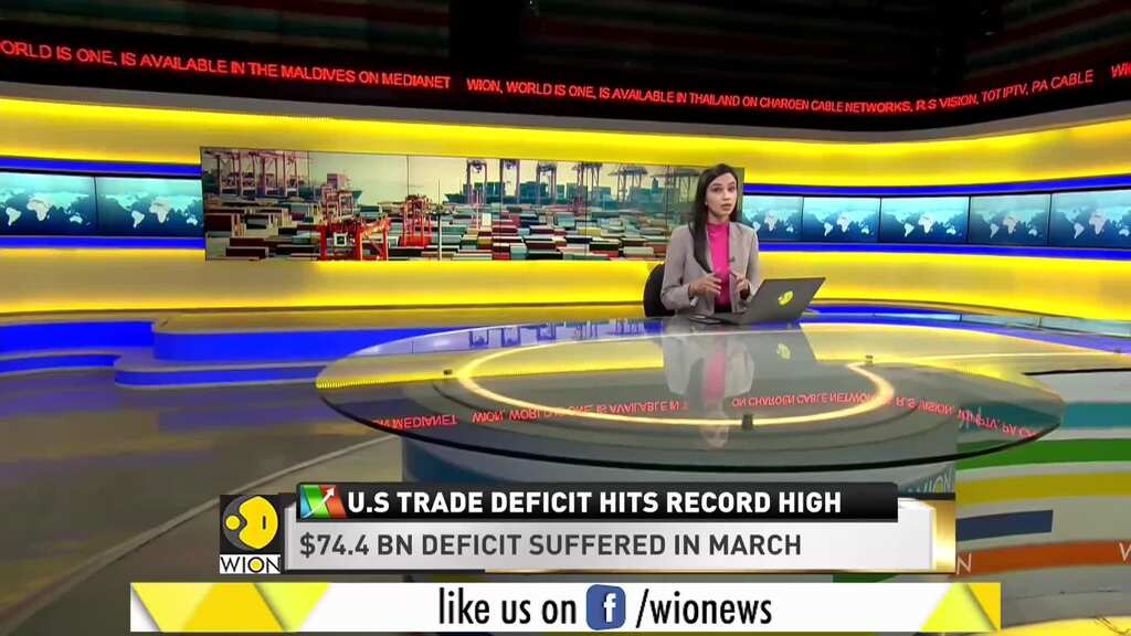 World Business Watch: US trade deficit hits record $74.4 billion in March