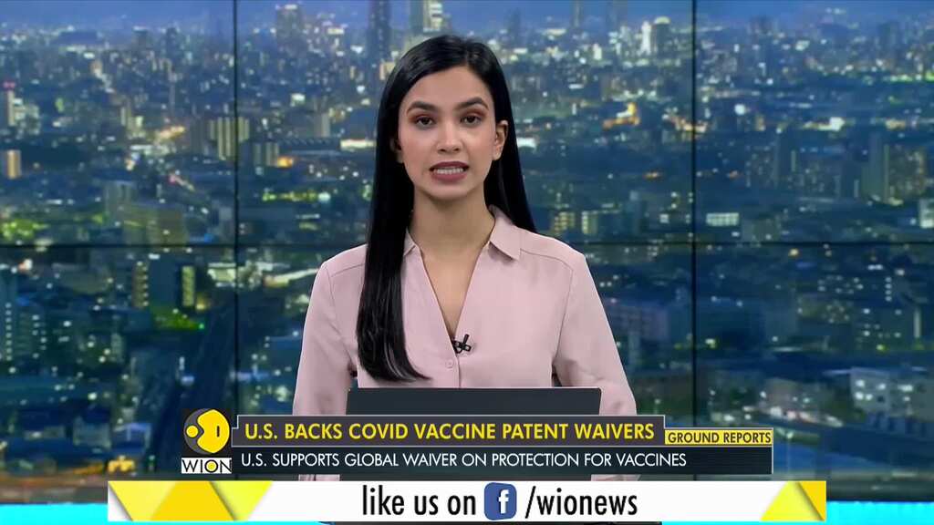 US supports global waiver of intellectual property protection for COVID-19 vaccines