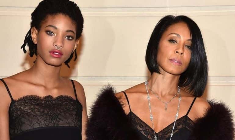 Willow Smith and Jada Smith