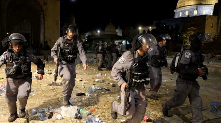 Turkey accuses Israel of 'terror' over Palestinian clashes at Al-Aqsa Turkey accuses Israel of 'terror' over Palestinian clashes at Al-Aqsa