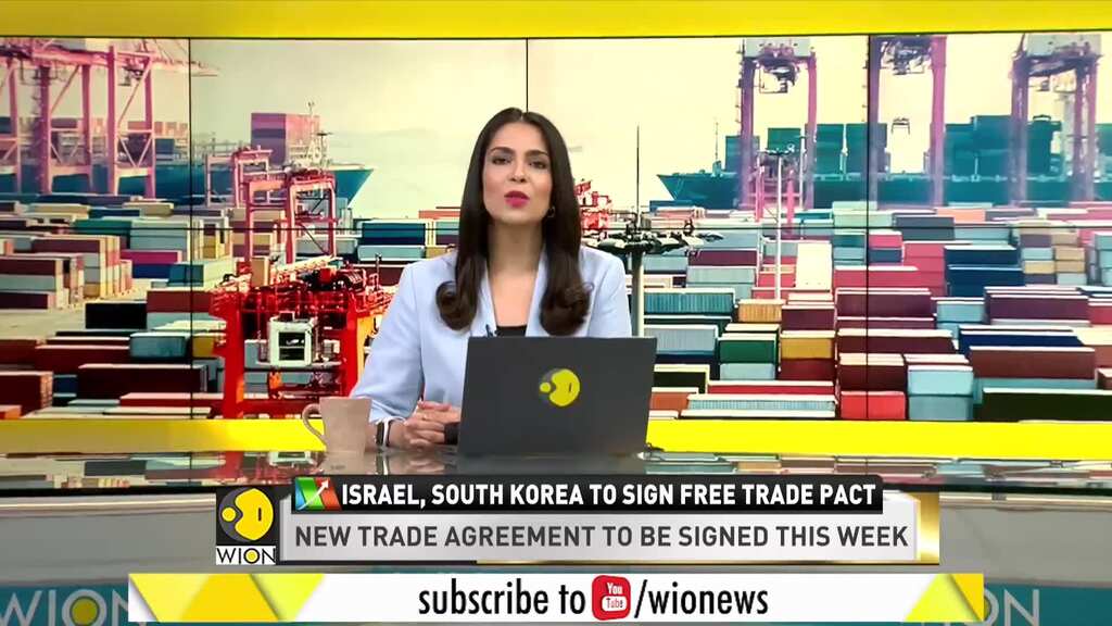 Israel and South Korea to sign free trade pact