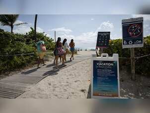 'Vaccine tourists' fly in from abroad for injections on US beach 