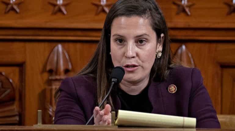 Republicans seek to oust Liz Cheney from key role in  House as ex-centrist Stefanik rises on embrace of Trump