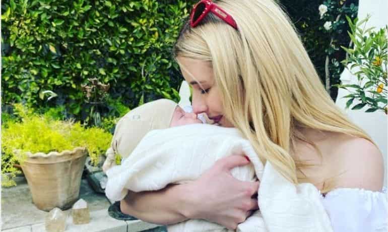 Emma Roberts shares rare & adorable picture of her baby boy Rhodes: 'The best'