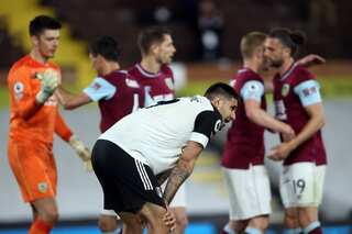 Fulham relegated from Premier League after Burnley loss