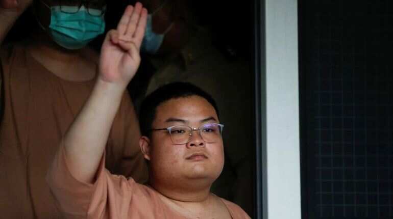 Hunger-striking Thai protest leader vows to keep fighting for royal reform
