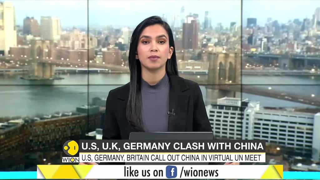 US, Germany, Britain call out China in virtual UN meet