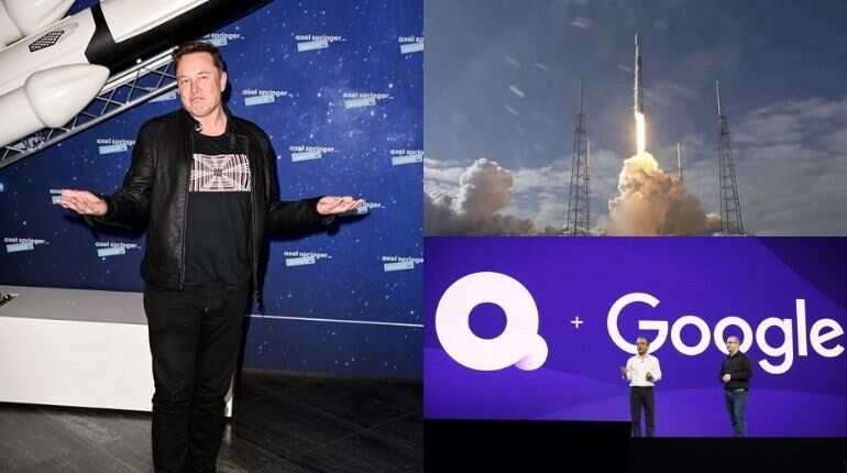 Elon Musk's SpaceX signs deal with Google Cloud for satellite broadband Elon Musk's SpaceX signs deal with Google Cloud for satellite broadband