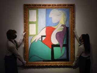 Picasso painting 'Woman sitting by a window (Marie-Therese)' sells for $103.4 million