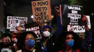 Black Brazilians protest racism, police violence