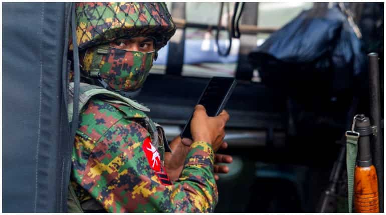 Myanmar junta media accuse ethnic army of killing 25 workers