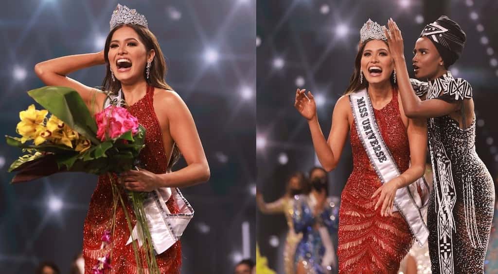 Miss Mexico Andrea Meza gets crowned Miss Universe 2020