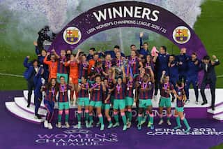 Barcelona thrash Chelsea to win women's Champions League for first time