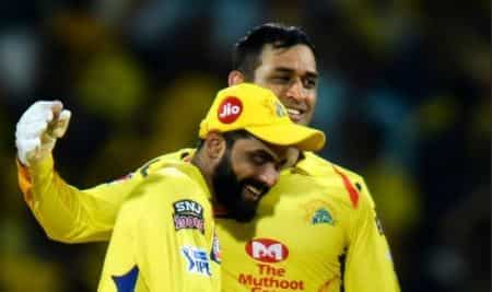 IPL 2021: MS Dhoni imitates Ravindra Jadeja's sword celebration, CSK all-rounder responds - Watch