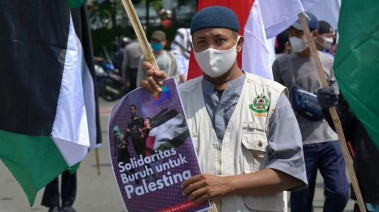Indonesia support Palestine