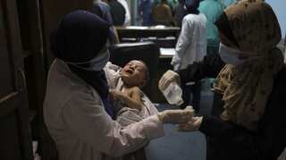 'No one left but you': 5-month-old Gaza baby pulled from dead mother's arms