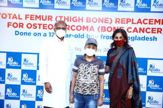 12-year-old cancer patient from Bangladesh walks after Indian doctors replace thigh bone
