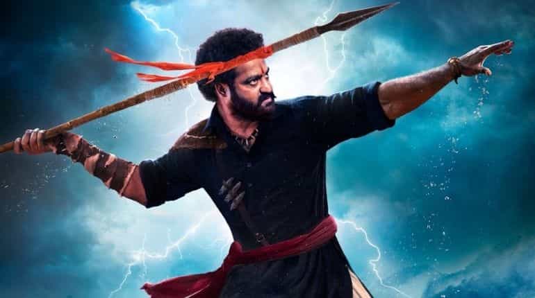 'RRR' makers unveil Jr NTR's poster on birthday featuring him as Komaram Bheem