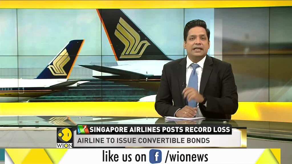 Singapore airlines posts record $3.2 billion annual loss