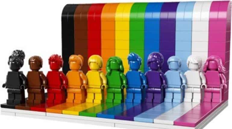 Lego celebrates diversity with rainbow-coloured figurines