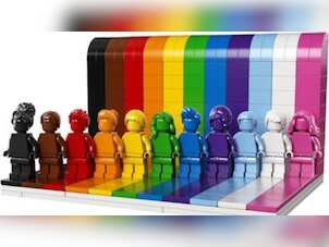 Lego celebrates diversity with rainbow-coloured figurines