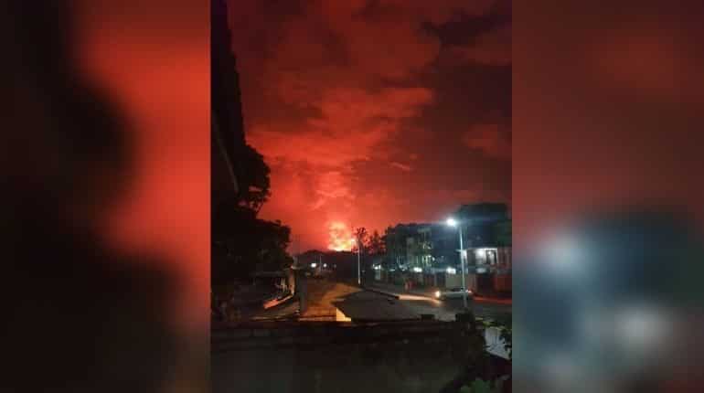 DR Congo's Goma hit by tremors after volcanic eruption, scores still missing DR Congo's Goma hit by tremors after volcanic eruption, scores still missing