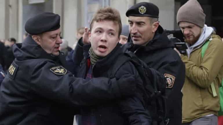 Exiled activist held at Belarus airport: Opposition