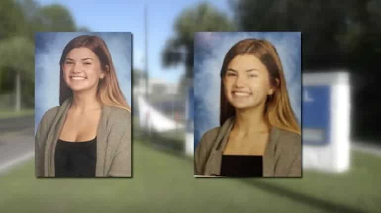 Yearbook photos of girls were altered to hide their chests Yearbook photos of girls were altered to hide their chests