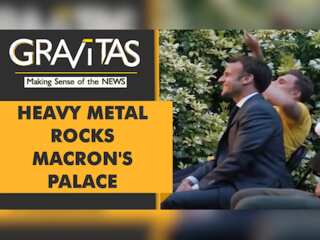 Gravitas: Macron hosts heavy metal band after losing bet
