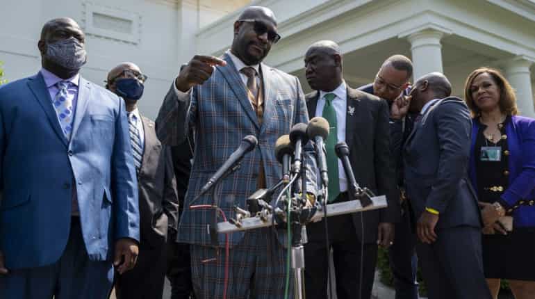 Call for reforms, assurance and Cheetos: Floyd's family meets Biden on George's death anniversary