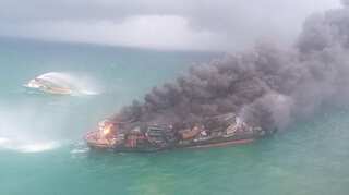 Colombo ship fire: No oil spill reported so far with intense firefighting underway, says ICG