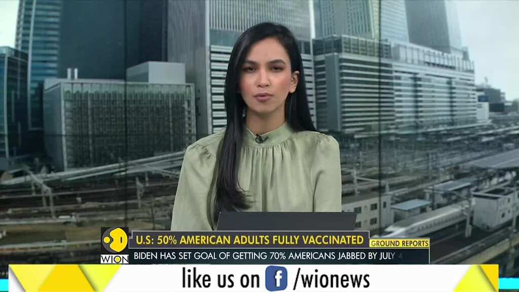 United States: 50% adult population fully vaccinated against COVID-19