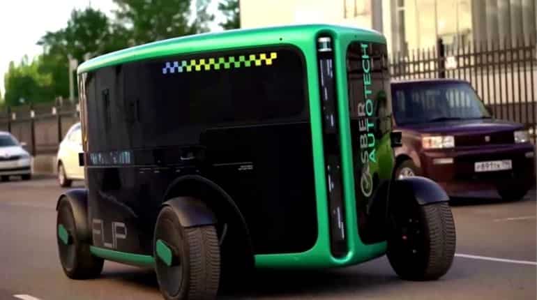 'Taxi of future': Russia's SberAutoTech unveils fully autonomous vehicle FLIP 'Taxi of future': Russia's SberAutoTech unveils fully autonomous vehicle FLIP