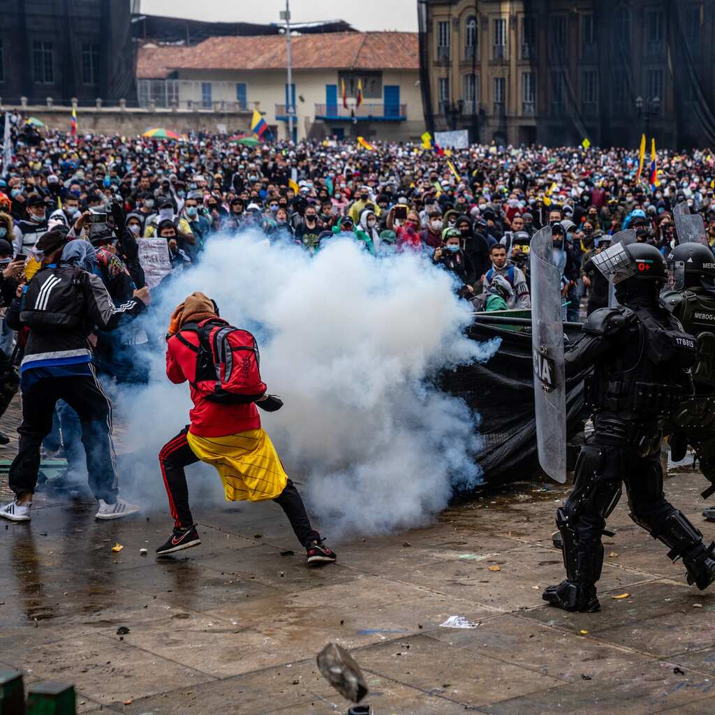 Colombia Violence: 18-year old protester dies during anti-govt protests