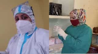 Covid in India: One nurse delivers 100 babies of patients while another vaccinates 6,000 people