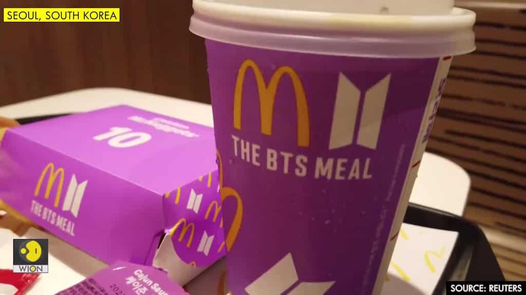 People flock to McDonald's stores in South Korea to try new 'BTS meal'
