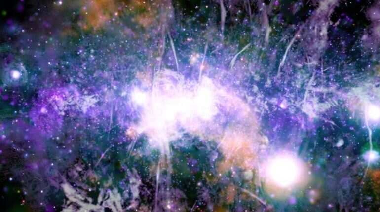 NASA shares glimpse of Milky Way's energy-packed 'downtown'