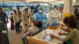 India reports 165,553 new cases of COVID-19 marking the lowest surge in 46 days