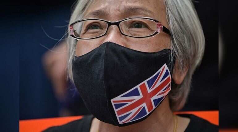 Hong Kong's 'Grandma Wong' arrested for solo Tiananmen protest Hong Kong's 'Grandma Wong' arrested for solo Tiananmen protest